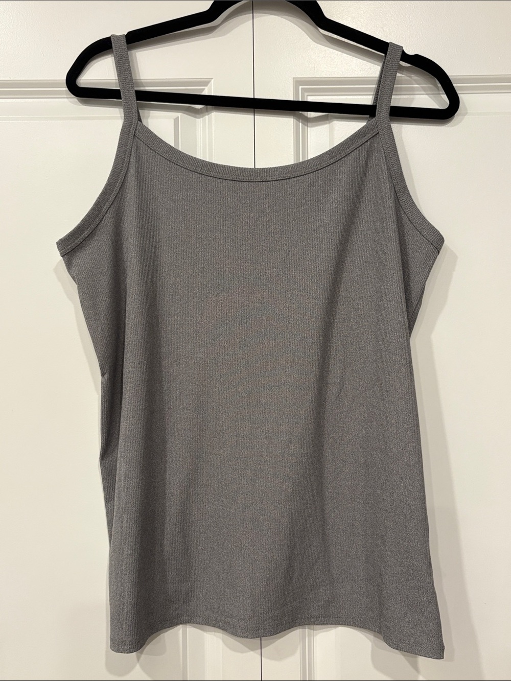 No boundaries Gray Sleeveless ribbed Tank Top Size XXXL(21)